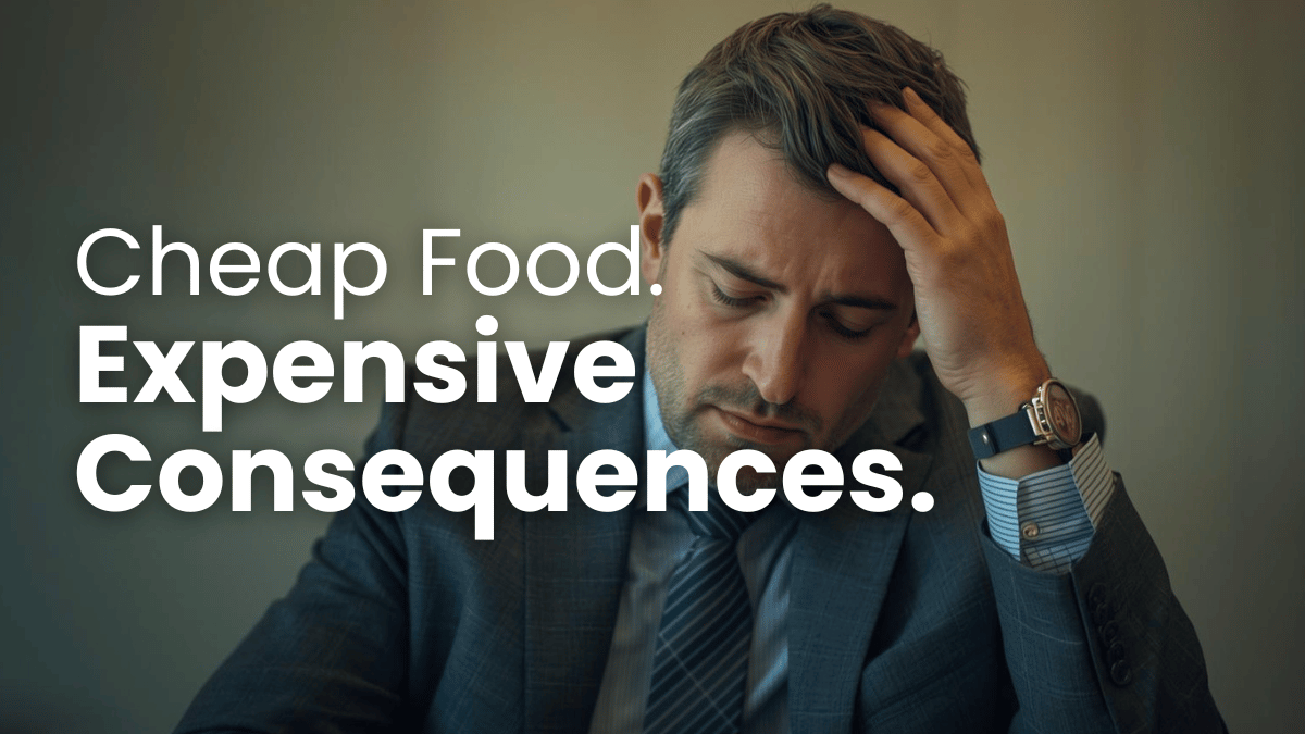 Cheap food. Expensive consequences