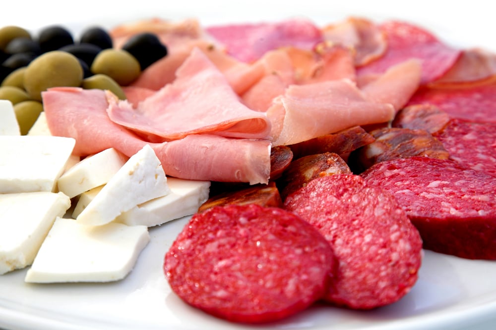 Italian dish formed by meat and cheese Italian dish formed by meat and cheese