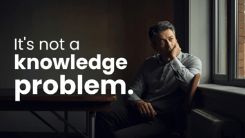 Why Knowing You Have a Health Problem Isn't Enough to Fix It